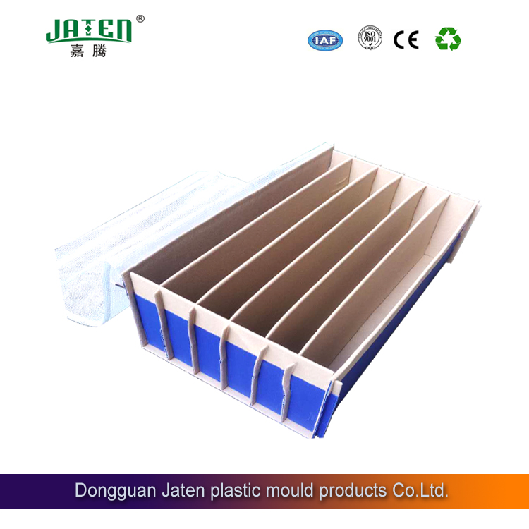 中空板+絨布+防塵蓋+中空板周轉(zhuǎn)箱