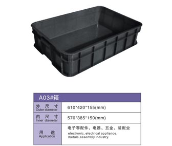 A03# 防靜電周轉(zhuǎn)箱