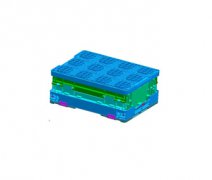 嘉騰塑膠推出內(nèi)縮式折疊周轉(zhuǎn)箱